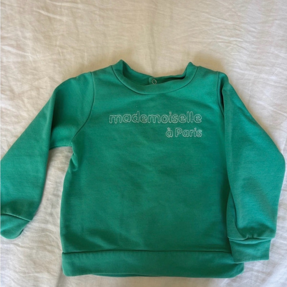 Jacadi Teal Kids Sweatshirt